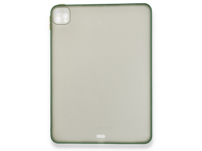 Newface iPad Pro 11 (2020) Kılıf Tablet Montreal Silikon - Yeşil