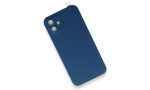 Newface iPhone 11 Kılıf 360 Full Body Silikon Kapak - Mavi