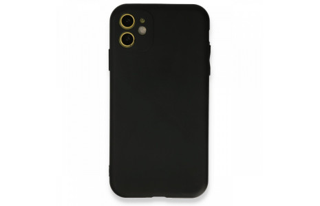 Newface iPhone 11 Kılıf First Silikon - Siyah
