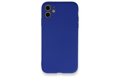Newface iPhone 11 Kılıf First Silikon - Lacivert