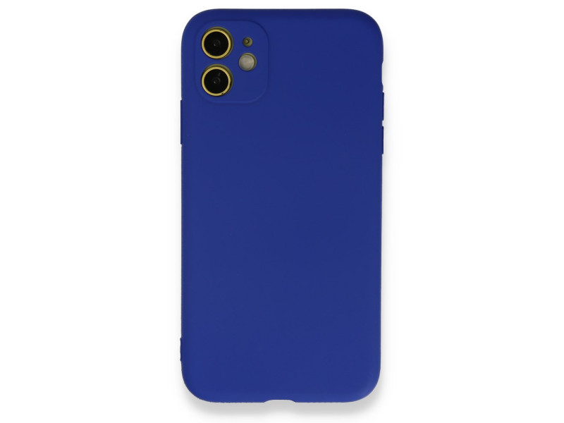 Newface iPhone 11 Kılıf First Silikon - Lacivert
