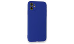 Newface iPhone 11 Kılıf First Silikon - Lacivert