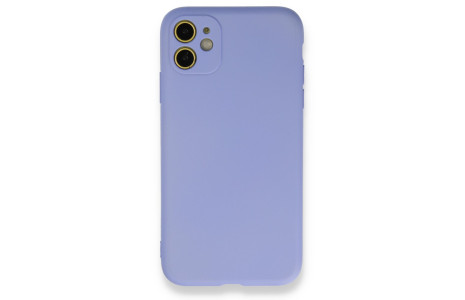Newface iPhone 11 Kılıf First Silikon - Lila