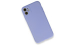 Newface iPhone 11 Kılıf First Silikon - Lila