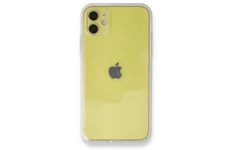 Newface iPhone 11 Kılıf Razer Lensli Silikon - Şeffaf