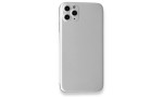 Newface iPhone 11 Pro Kılıf 360 Full Body Silikon Kapak - Beyaz