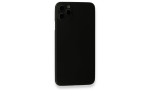 Newface iPhone 11 Pro Kılıf 360 Full Body Silikon Kapak - Siyah