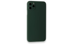 Newface iPhone 11 Pro Kılıf 360 Full Body Silikon Kapak - Yeşil