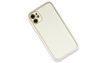 Newface iPhone 12 Kılıf Coco Karbon Silikon - Beyaz