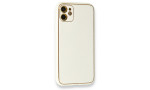 Newface iPhone 12 Kılıf Coco Karbon Silikon - Beyaz
