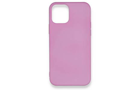 Newface iPhone 12 Kılıf Nano içi Kadife Silikon - Pembe