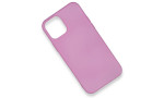 Newface iPhone 12 Kılıf Nano içi Kadife Silikon - Pembe