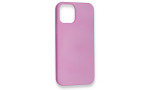 Newface iPhone 12 Kılıf Nano içi Kadife Silikon - Pembe