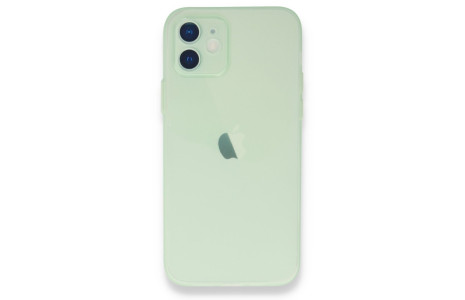 Newface iPhone 12 Kılıf Puma Silikon - Açık Yeşil