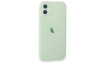 Newface iPhone 12 Kılıf Puma Silikon - Açık Yeşil