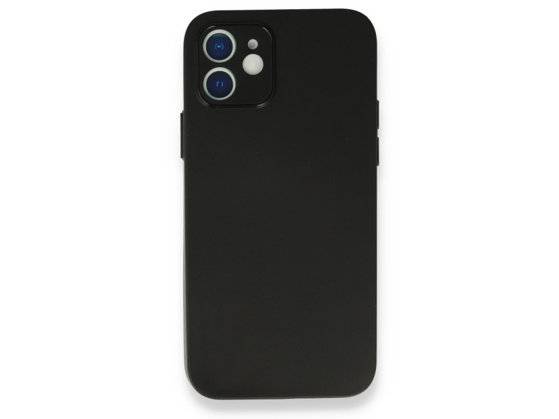 Newface iPhone 12 Kılıf Puma Silikon - Siyah