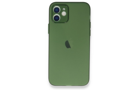 Newface iPhone 12 Kılıf Puma Silikon - Yeşil