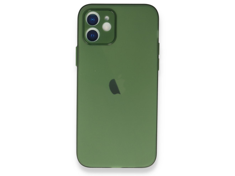 Newface iPhone 12 Kılıf Puma Silikon - Yeşil