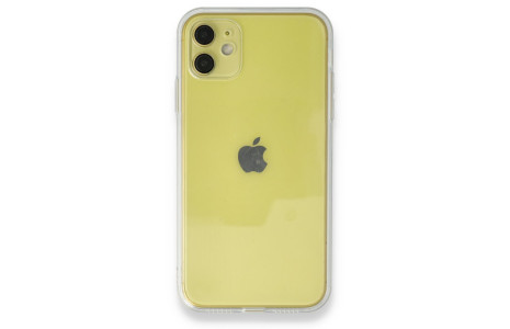 Newface iPhone 12 Kılıf Razer Lensli Silikon - Şeffaf