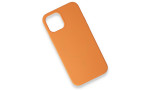 Newface iPhone 12 Mini Kılıf Magneticsafe Lansman Silikon Kapak - Koyu Turuncu