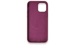 Newface iPhone 12 Mini Kılıf Magneticsafe Lansman Silikon Kapak - Mürdüm