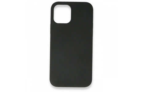 Newface iPhone 12 Mini Kılıf Magneticsafe Lansman Silikon Kapak - Siyah