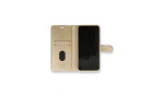 Newface iPhone 12 Mini Kılıf Trend S Plus Kapaklı Kılıf - Gold