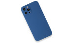 Newface iPhone 12 Pro Kılıf 360 Full Body Silikon Kapak - Açık Mavi