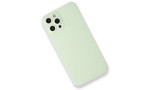 Newface iPhone 12 Pro Kılıf 360 Full Body Silikon Kapak - Açık Yeşil