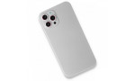 Newface iPhone 12 Pro Kılıf 360 Full Body Silikon Kapak - Gümüş