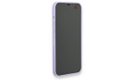 Newface iPhone 12 Pro Kılıf 360 Full Body Silikon Kapak - Lila