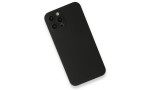 Newface iPhone 12 Pro Kılıf 360 Full Body Silikon Kapak - Siyah