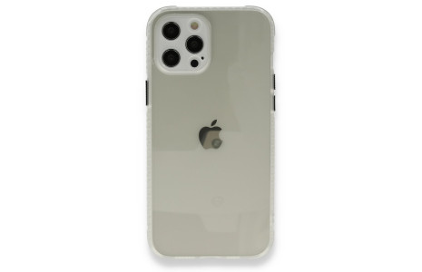 Newface iPhone 12 Pro Kılıf Miami Şeffaf Silikon - Şeffaf