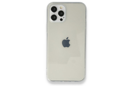 Newface iPhone 12 Pro Kılıf Razer Lensli Silikon - Şeffaf