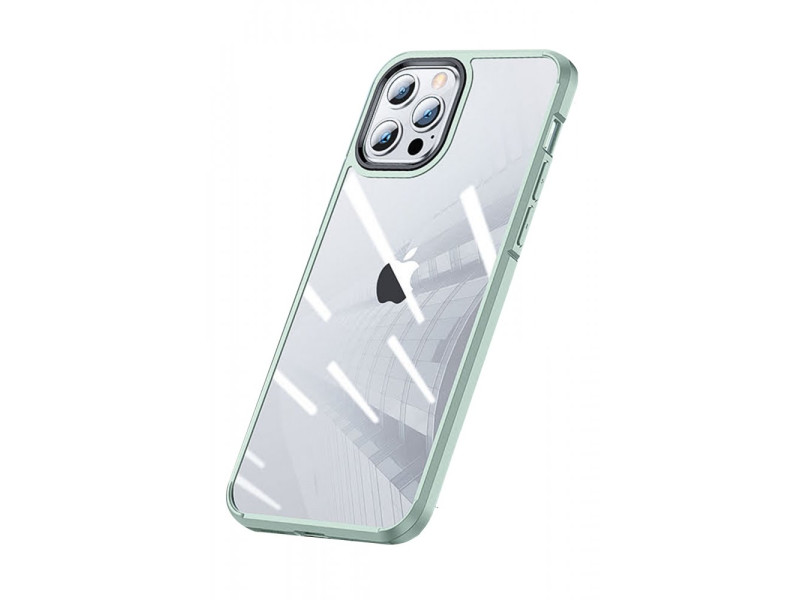 Newface iPhone 12 Pro Max Kılıf Bold Silikon - Yeşil