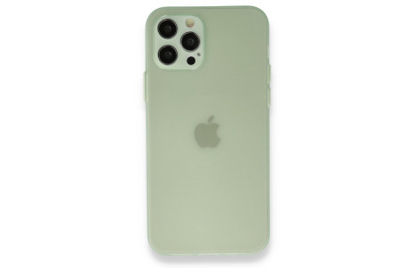 Newface iPhone 12 Pro Max Kılıf Puma Silikon - Açık Yeşil