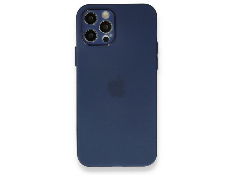 Newface iPhone 12 Pro Max Kılıf Puma Silikon - Mavi