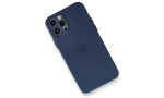 Newface iPhone 12 Pro Max Kılıf Puma Silikon - Mavi