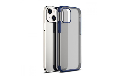 Newface iPhone 13 Kılıf Armor Shield Silikon - Mavi