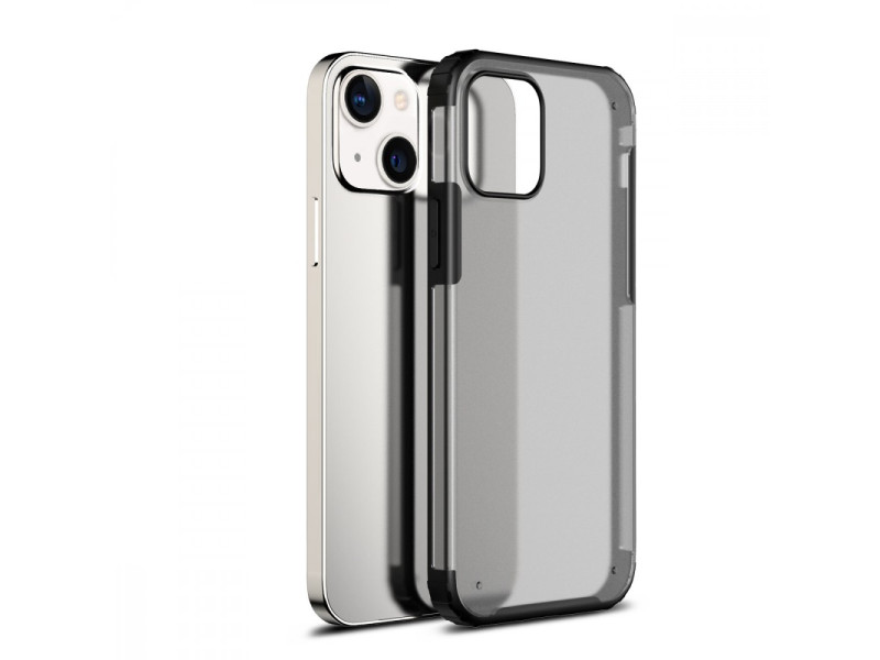 Newface iPhone 13 Kılıf Armor Shield Silikon - Siyah