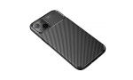 Newface iPhone 13 Kılıf Focus Karbon Silikon - Siyah