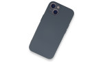 Newface iPhone 13 Kılıf Nano içi Kadife Silikon - Gri