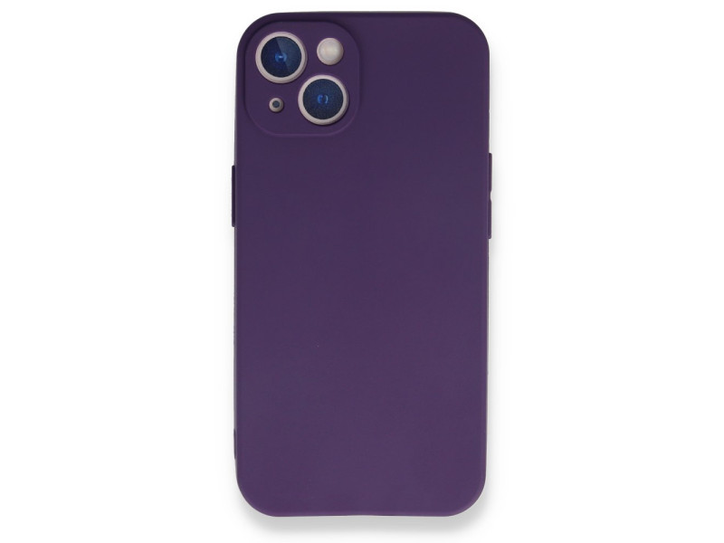 Newface iPhone 13 Mini Kılıf First Silikon - Mor