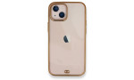 Newface iPhone 13 Mini Kılıf Liva Silikon - Açık Pembe