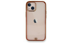 Newface iPhone 13 Mini Kılıf Liva Silikon - Kırmızı