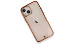 Newface iPhone 13 Mini Kılıf Liva Silikon - Kırmızı