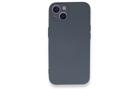 Newface iPhone 13 Mini Kılıf Nano içi Kadife Silikon - Gri
