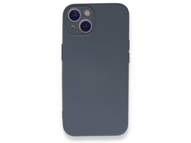 Newface iPhone 13 Mini Kılıf Nano içi Kadife Silikon - Gri