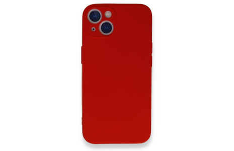 Newface iPhone 13 Mini Kılıf Nano içi Kadife Silikon - Kırmızı