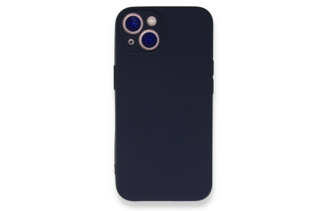 Newface iPhone 13 Mini Kılıf Nano içi Kadife Silikon - Lacivert